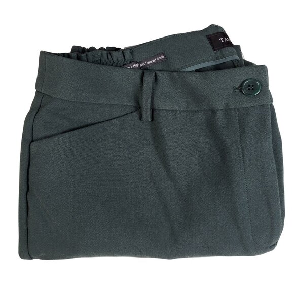 Talbots‎ Womens Slacks Plus Size 16W, High Waist, Green, NWT ✨️ - Picture 1 of 15